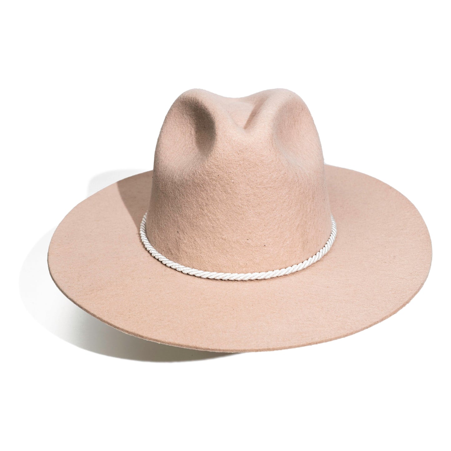 Simple Hat Band White