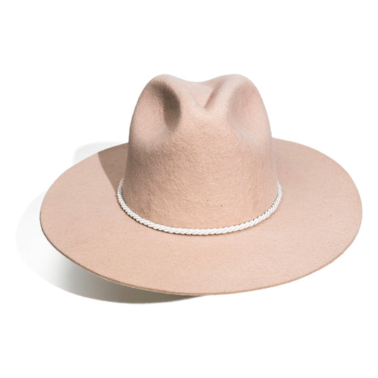 Simple Hat Band White