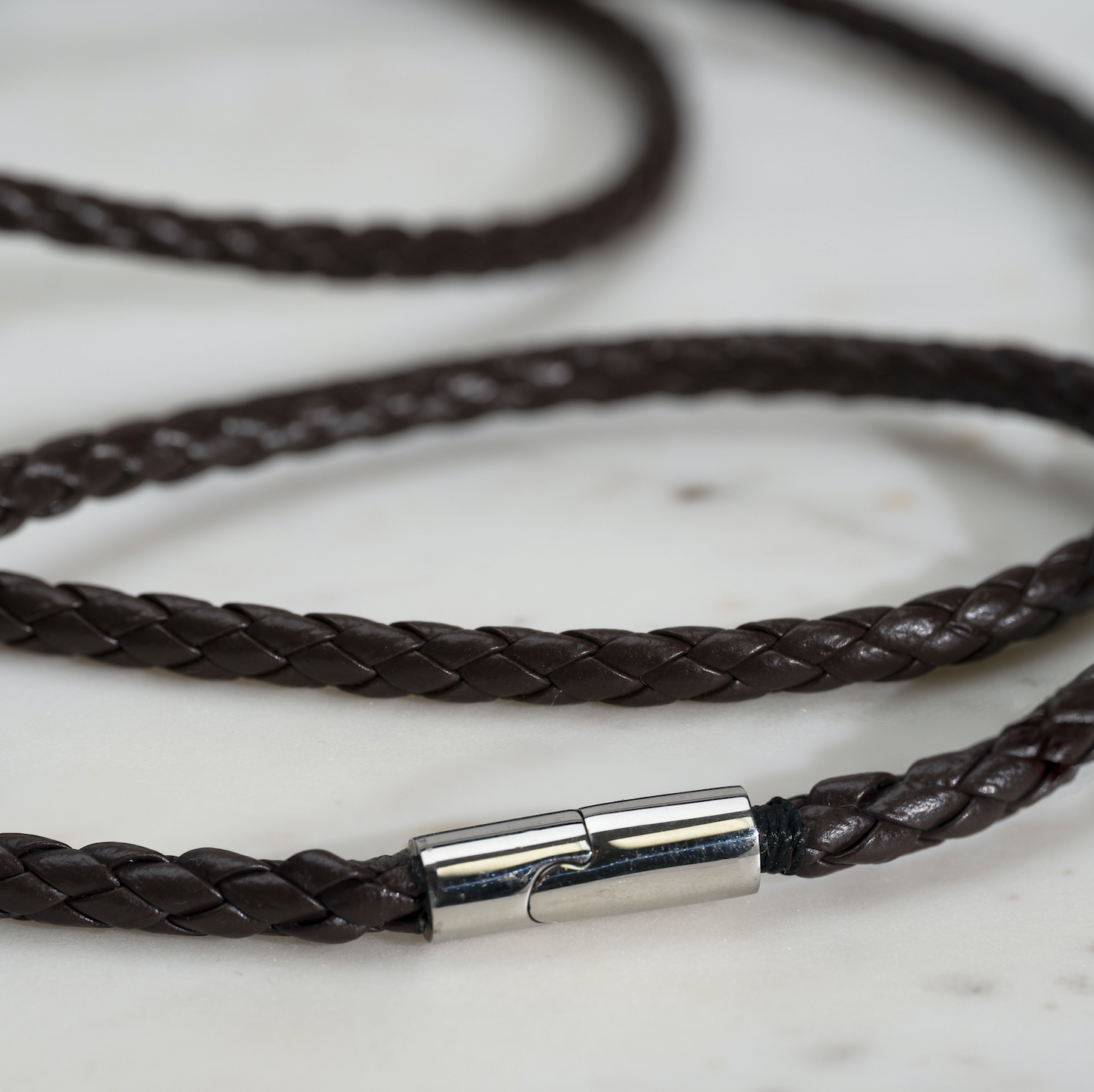 Leather Strap Band Brown