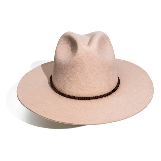Simple Hat Band Brown